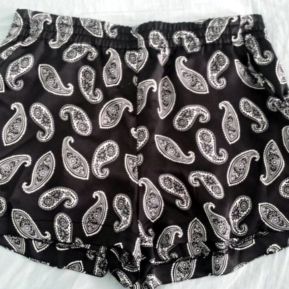 Paisley Pattern Shorts
